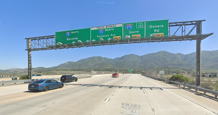 I-15 Preventative Bridge Maintenance Devore Heights