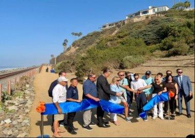OCTA Reopens San Clemente Beach Trail Completing Major Coastal Rail Protection Project