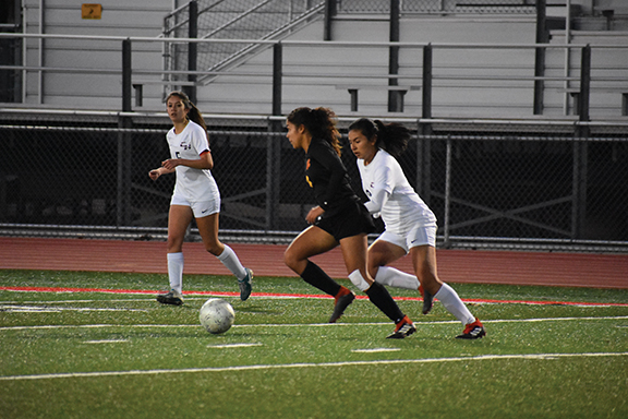 Lady Bulldogs shoo away the Hawksng - Cover Image